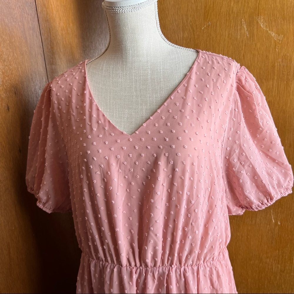 💗Plus Size Posh Pink Dress💗 - Picture 3 of 4